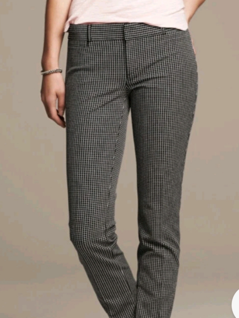 Banana Republic Factory  Suptle Print Sloan Fit Size 8